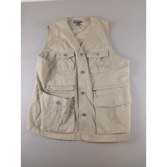 Lands’ End Other - Lands End Khaki Fishing Hunting Utility Vest. L 42-44 Regular!!